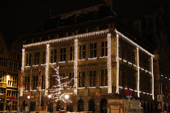 Antwerpen,kerstavond 2010